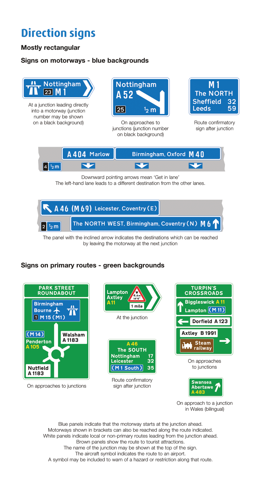 the highway code traffic signs 5