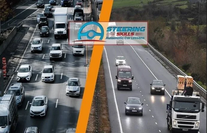 City driving vs country driving in UK